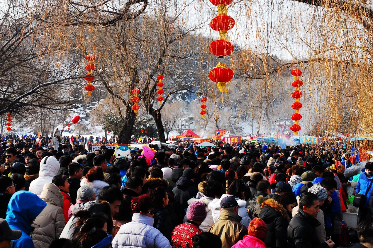 高清组图：欢乐过大年 北京春节庙会迎新春